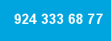 924 333 68 77 924 333 68 77